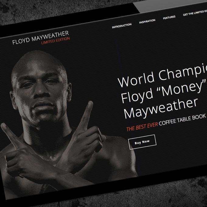 MAYWEATHER “THE BEST EVER” BOOK
